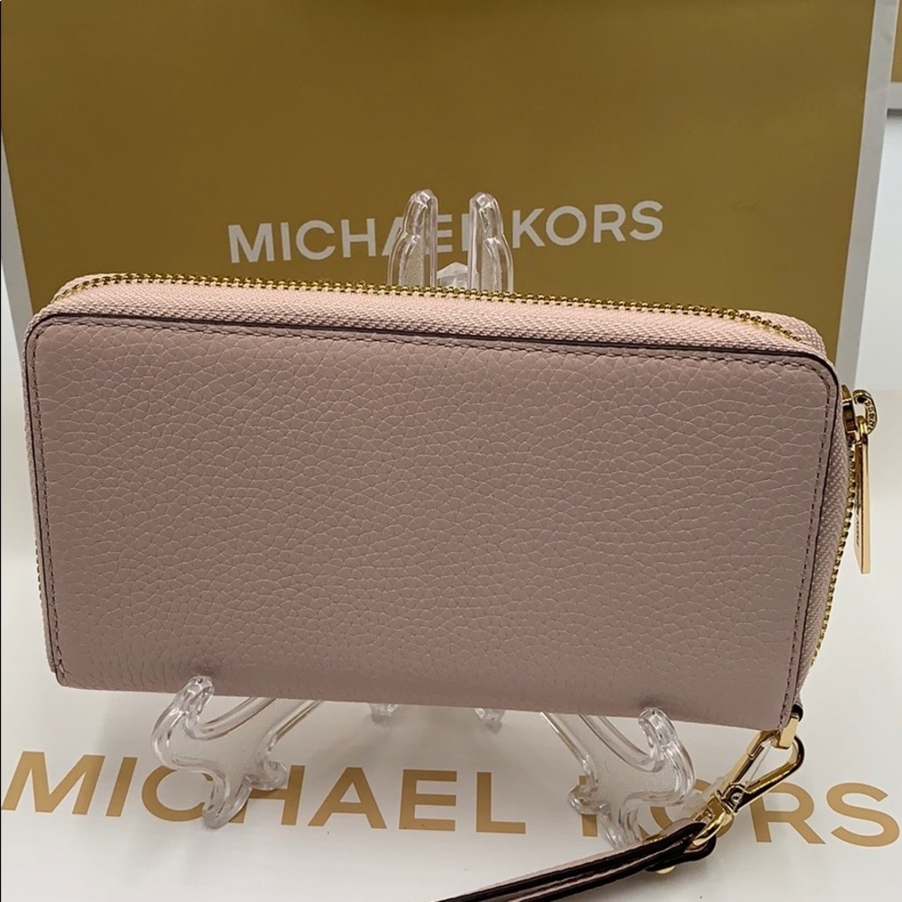 Michael Kors Jet Set Travel Phone Wallet Wristlet - Picture 10 of 16